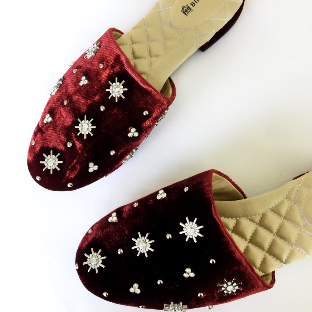 Birdies Songbird Velvet Flats